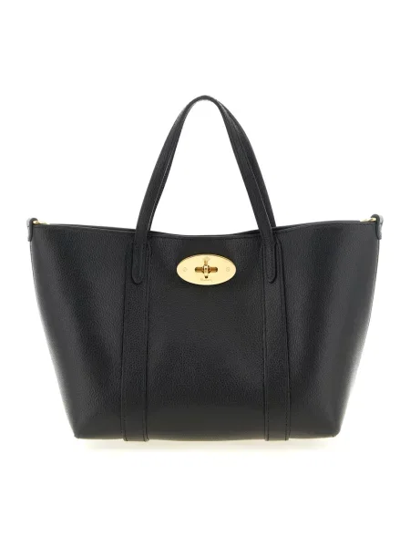 Shopperka Mulberry skórzana czarna