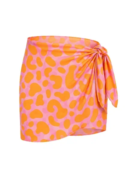 Kalaia Plážové šaty Beach Wrap' oranžová