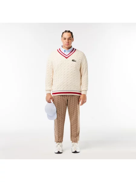 Спортивные штаны Lacoste коричневые