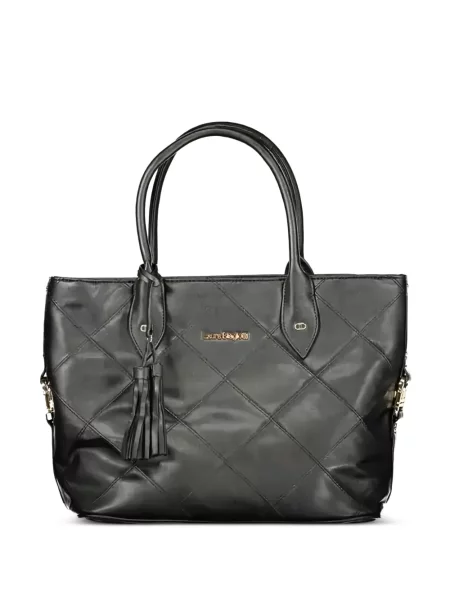 Matlasat geantă shopper Laura Biagiotti negru