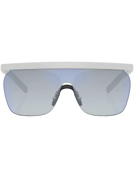 Ochelari de soare Giorgio Armani cu imagine alb