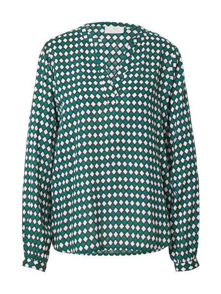 Kaffe Halenka KA Sary Tilly noční modrá / zelená bílá