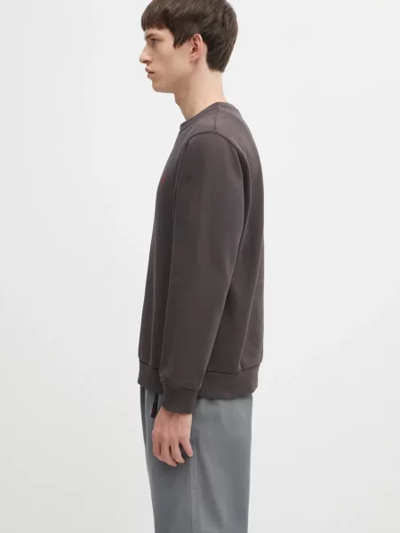 Gramicci bluza One Point Crew brązowa