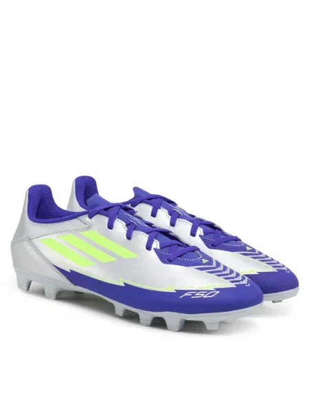 Adidas Futbolo batai Club Messi Firm/Multi-Ground pilka