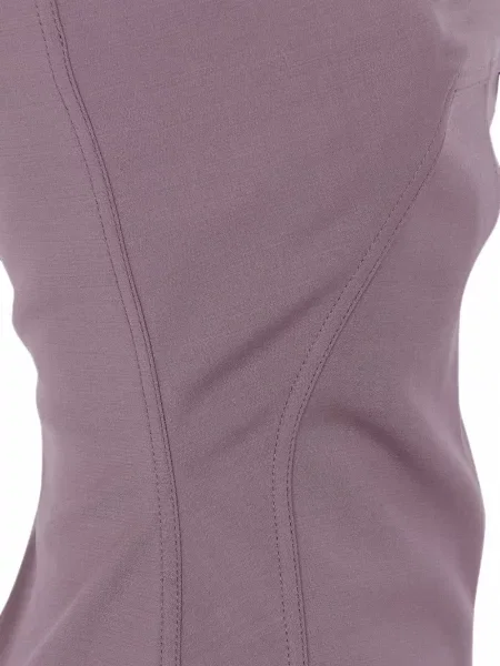 Top Rick Owens fără bretele violet