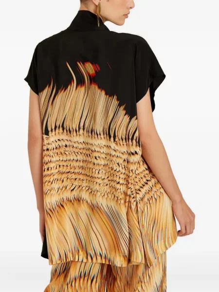 Geacă Lenny Niemeyer cu imagine cu imprimeu abstract