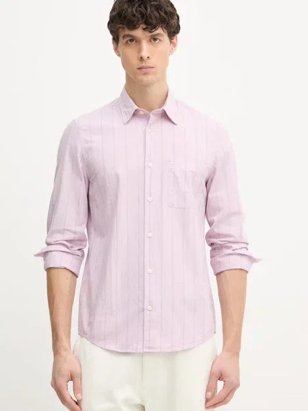 Marc O'Polo cămașă pentru bărbați din violet