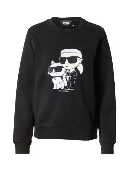 Mikina Karl Lagerfeld čierna