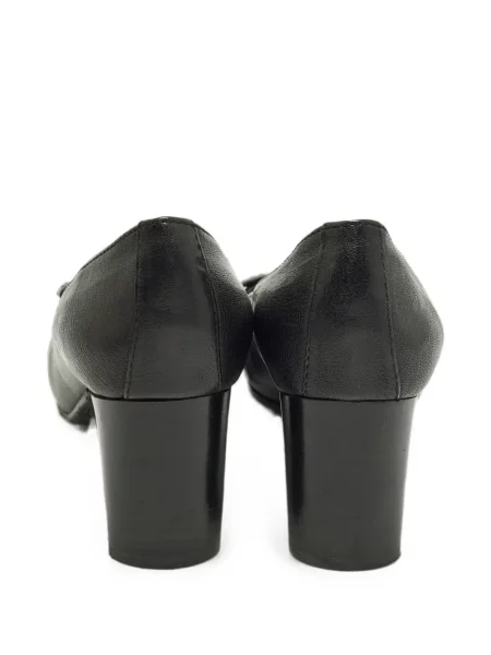 Pantofi cu toc Marc By Marc Jacobs cu funde negru