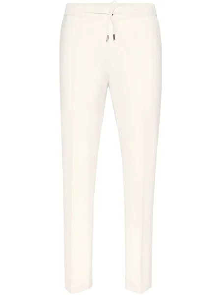 Вълнени chino панталони Billionaire бяло