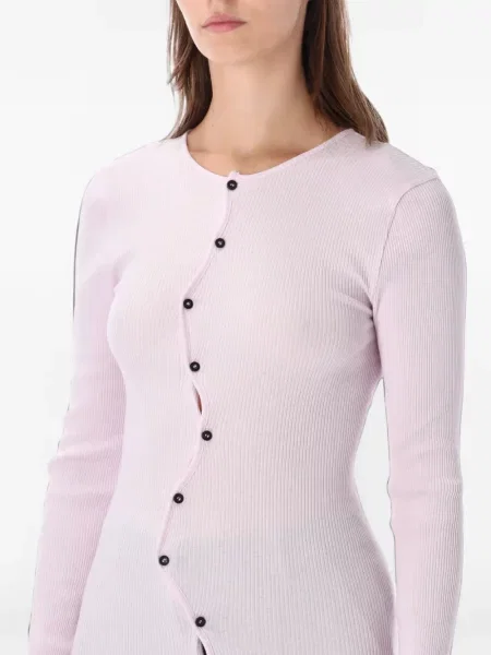 Cardigan Opérasport asimetric roz