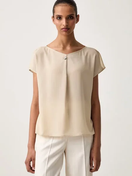 Calvin Klein bluză pentru femei bej