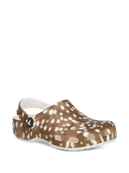 Мюли Crocs кафяво