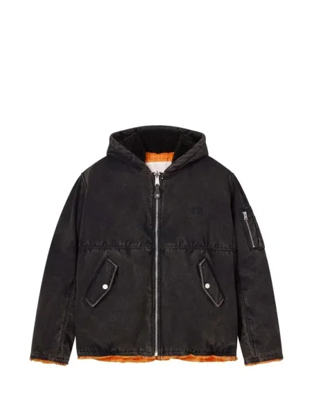 Bunda Purple Brand s kapucí černá