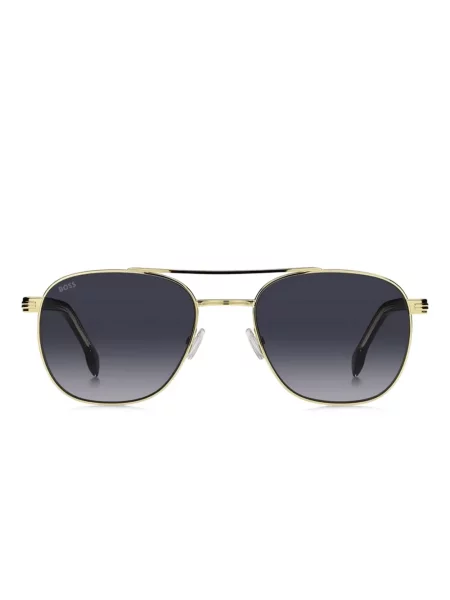 Ochelari de soare Boss cu gradient auriu
