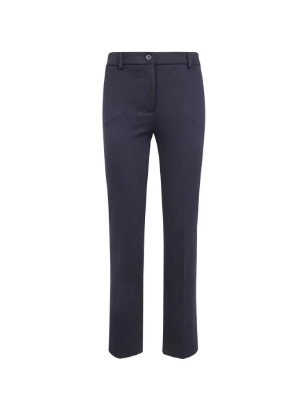 Pantaloni Via Masini 80 cu model herringbone negru