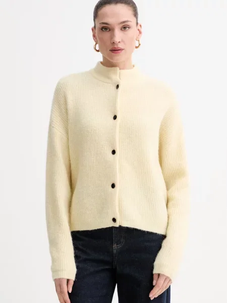 Gestuz kardigan żółty