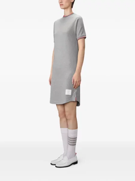 Rochie tip cămașă Thom Browne gri