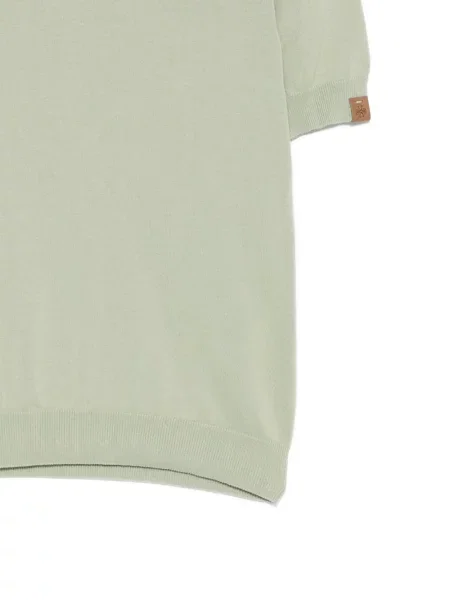 Плетен пуловер Jacob Cohën зелено