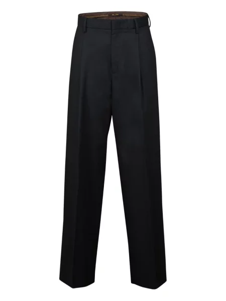 Pantaloni Moorer plisate negru