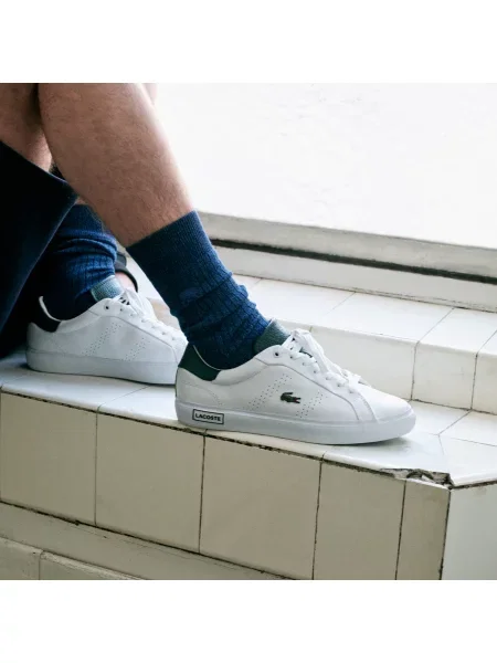Кроссовки Lacoste белые