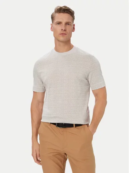 BOSS T-Shirt H-Thompson beżowy