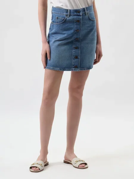 Спідниця Weekend Max Mara блакитна