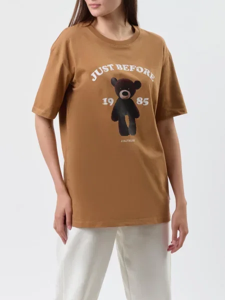 Футболка J.b4 Just Before коричневая