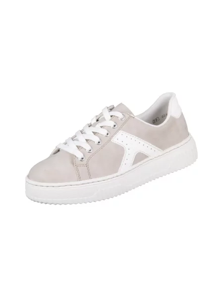 Sneakerși Rieker alb