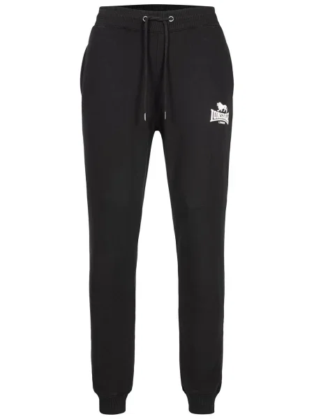 LONSDALE Pantaloni Pilsdon negru alb