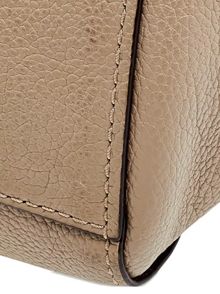 Geantă shopper Coach din piele gri