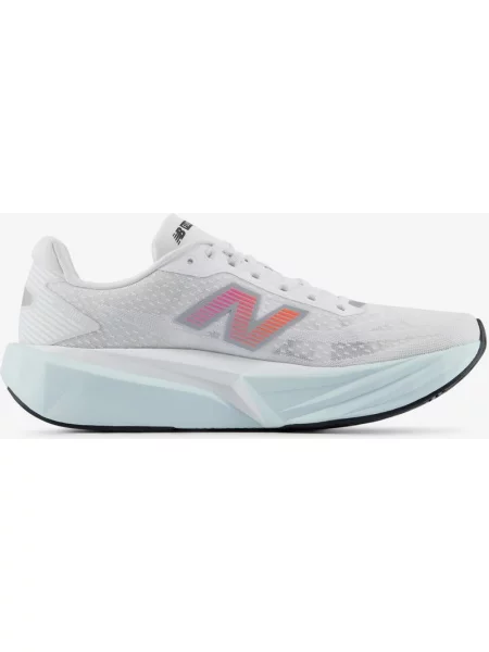 Buty do biegania New Balance FuelCell Rebel v5 jasnoniebieski pomarańczowy 43 biały