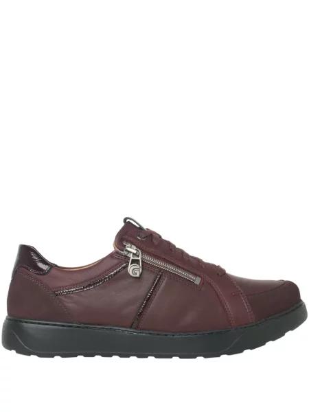 Sneakersy Ganter zamszowe brązowe
