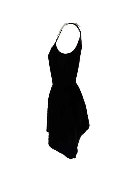 Gulerat rochie mini Maje negru