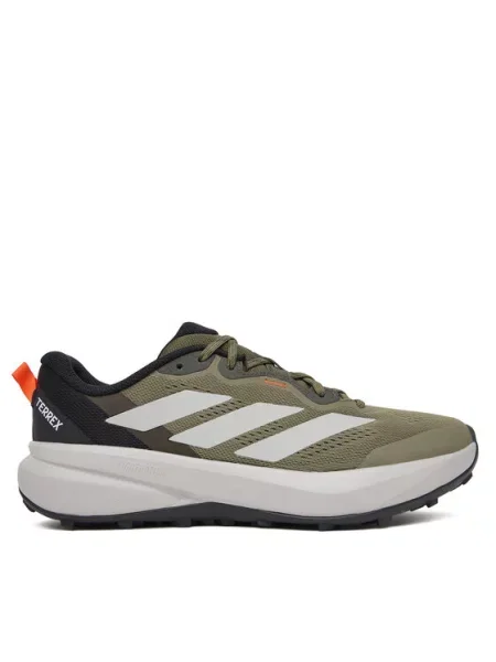 Ниски обувки Adidas зелено