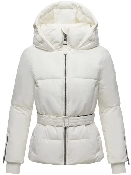 MARIKOO Geacă de iarnă Aleyna natural alb