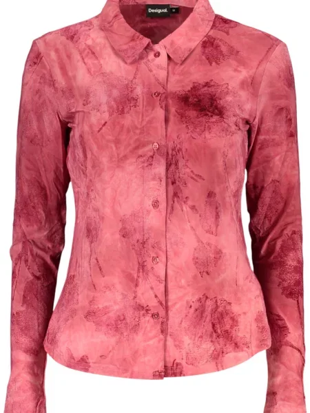 Cămașă cu mânecă lungă Desigual cu mâneci lungi