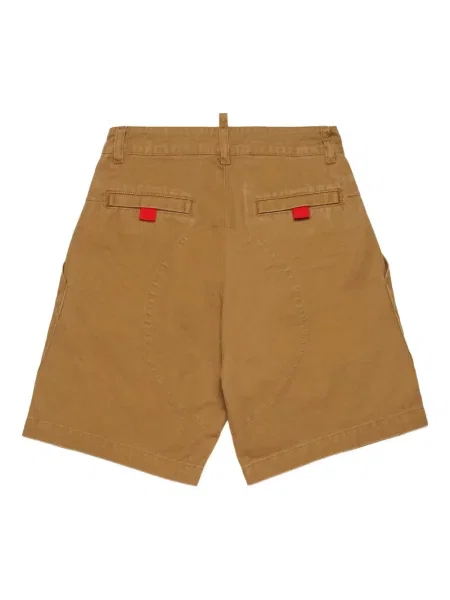 Szorty dziecięce Dsquared2 brązowe