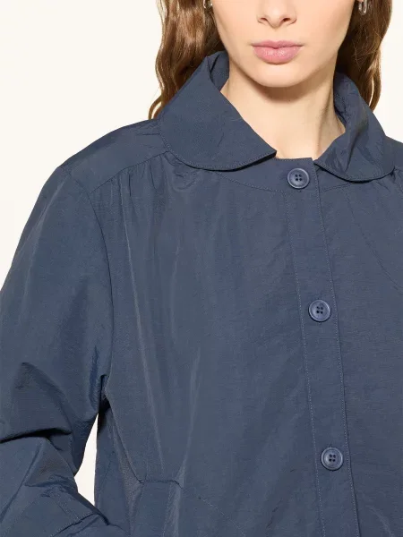 Lollys Laundry Kurtka Z Klapami Violall blau granatowa