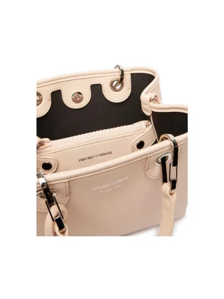 Emporio Armani torebka crossbody beżowa