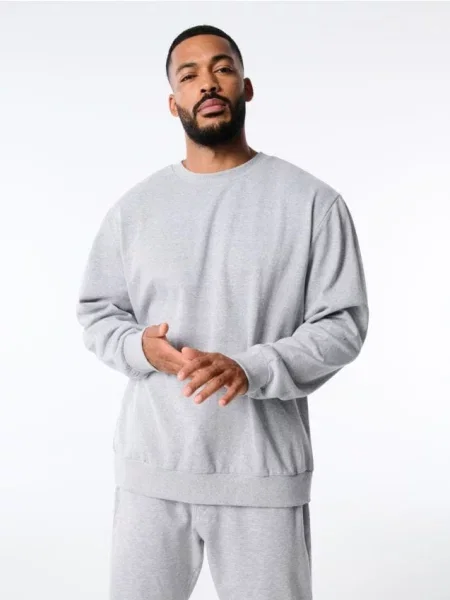 Sinsay Bluza basic szary