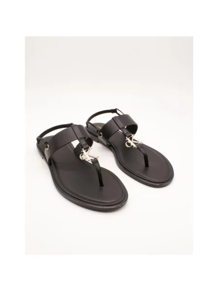 Calvin Klein De piele sandale Filomena negru