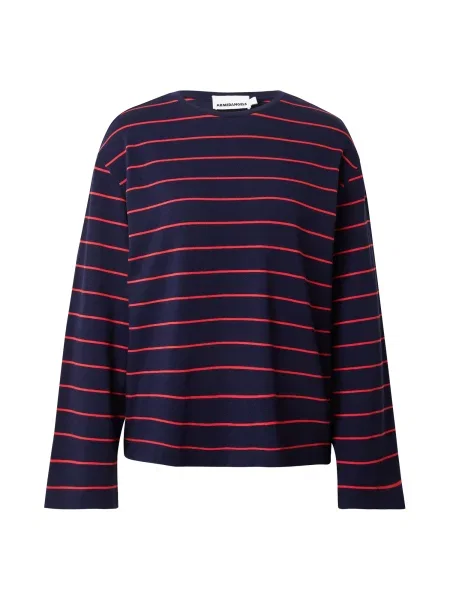 ARMEDANGELS Tričko MARYNAA námořnická modř / lososová