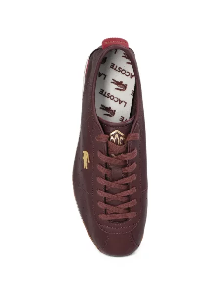 Sneakerși Lacoste din piele roșu