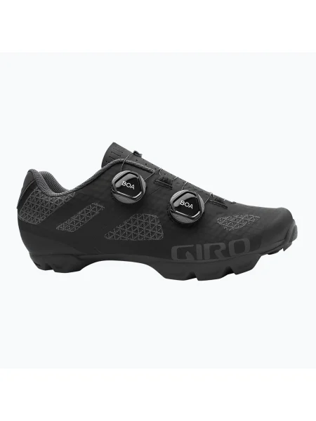 Încălțăminte de ciclism MTB pentru femei Giro Sector black/dark shadow negru