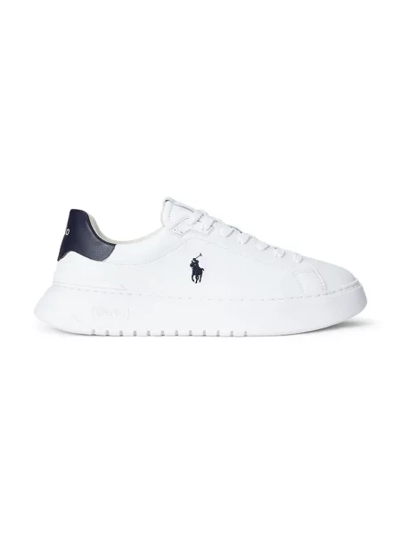 POLO RALPH LAUREN Teniși din piele RLITE COURT alb