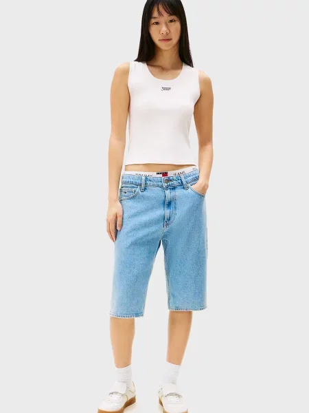 Майка Tommy Jeans белая