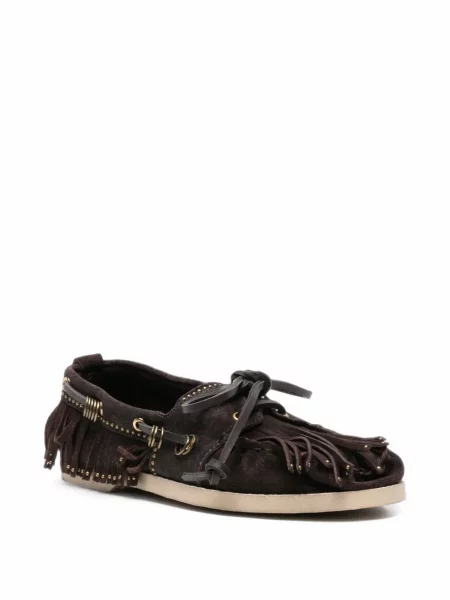 Лоуфъри Golden Goose с шипове кафяво