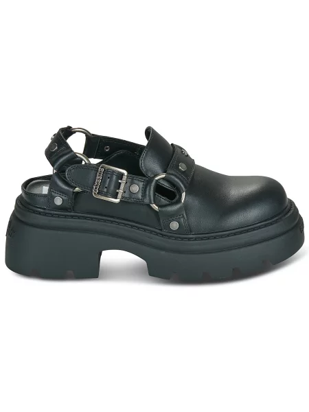 Pantofi Buffalo cu cataramă negru