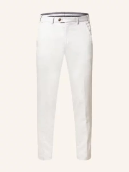 Hiltl Chinosy Extra Slim Fit grau